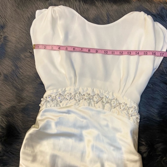 VINTAGE style Damsel In A Dress wedding dress gown. - Picture 12 of 16